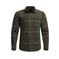 Deep Olive Fall Plaid