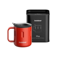 Термокружка BOBBER Mug 0,3 л (тепло 2 ч / холод 4 ч) цв. Cayenne Red T (Красный матовый) превью 2