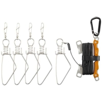 Кукан DAIWA F Stringer 1000 5 карабинов цв. GLD