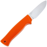 Нож OWL KNIFE Ulula сталь N690 рукоять G10 Черно-Оранж превью 4