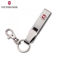 Подвеска для ремня VICTORINOX Multiclip до 5 см с карабином, цв. хром превью 1