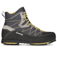 Ботинки треккинговые AKU Trekker III Wide GTX цвет Anthracite / Mustard превью 5