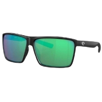 Очки поляризационные COSTA DEL MAR Rincon 580G р. XL цв. Black цв. ст. Green Mirror