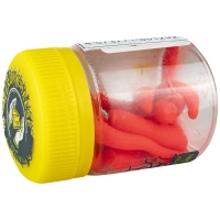 Червь TERUKI Flash 8 см (7 шт.) зап. сыр цв. Red превью 2