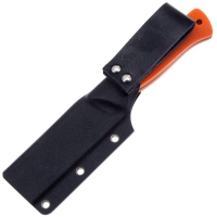 Нож с фиксированным клинком OWL KNIFE Ulula-S сталь JM390 рукоять стеклотекстолит G10 цв. Оранжевый превью 3