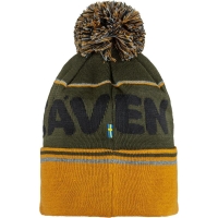 Шапка FJALLRAVEN Pom Hat цвет Deep Forest-Acorn превью 2