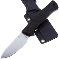 Нож с фиксированным клинком OWL KNIFE Ulula-S сталь CPR рукоять стеклотекстолит G10 цв. Черно-Красный превью 5