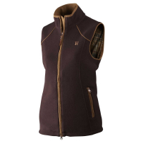 Жилет HARKILA Sandhem Lady Feece Waistcoat цвет Dark Port Melange