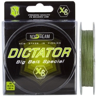 Плетенка NORSTREAM Dictator AR 8X #3.0 130 м цв. green