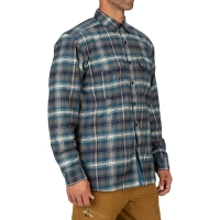 Рубашка SIMMS Coldweather LS Shirt цвет Atlantis Steel Plaid превью 2