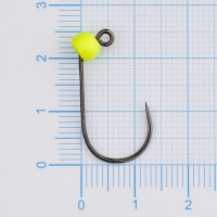 Джиг-Головка NORSTREAM Trout Jig Head 1,26 г цв. fluro yellow (5 шт.) превью 3