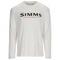 Лонгслив SIMMS Logo LS Shirt цвет White
