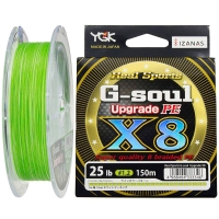 Плетенка YGK Real Sports G-Soul Upgrade PEx8 100 м цв. Зеленый # 0,2
