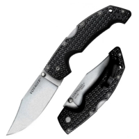 Нож COLD STEEL Voyager Clip Large Plain Edge складной Stonewash