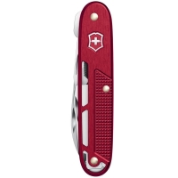 Нож складной полуавтоматический VICTORINOX Synergy Alox 0.8216.20 Нержавеющая сталь рукоять Алюминий цв. Красный превью 2