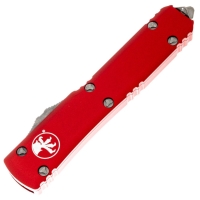 Нож автоматический MICROTECH Ultratech S/E Bohler M390, рукоять алюминий цв. Красный превью 3