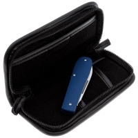 Нож складной полуавтоматический BOKER Coffin Denim Micarta сталь MagnaCut рукоять Микарта цв. Синий превью 5