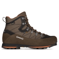 Ботинки треккинговые AKU Trekker III Wide GTX цвет Brown / Orange превью 5