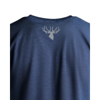 Футболка KING'S Full Curl Tee цвет Heather Denim превью 2