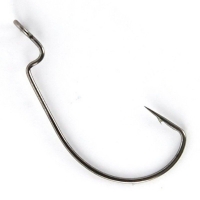 Крючок офсетный YOSHI ONYX Offset Hook Long № 4 BN (10 шт.)