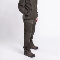 Брюки PINEWOOD Furudal Tracking Trousers цвет Moss Green / Dark Mossgreen превью 3