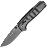 Нож складной SOG Terminus XR LTE Graphite S35VN рукоять Карбон цв. Черный превью 3