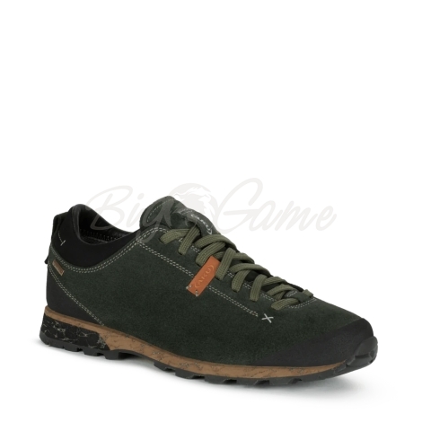 Кроссовки треккинговые AKU Bellamont III Suede GTX цвет Dark Green / Beige фото 1