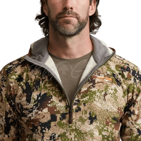 Толстовка SITKA Alpha Fleece Hoodie цвет Optifade Subalpine фото 3