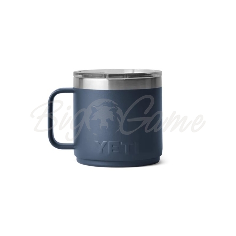 Термокружка YETI Rambler Stackable Mug CL w/Magslider Lid 414 цвет Navy фото 3