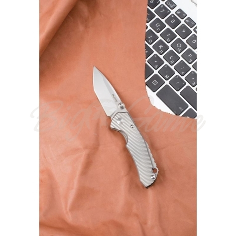 Нож складной RUIKE Knife M671-TZ цв. Серый фото 3