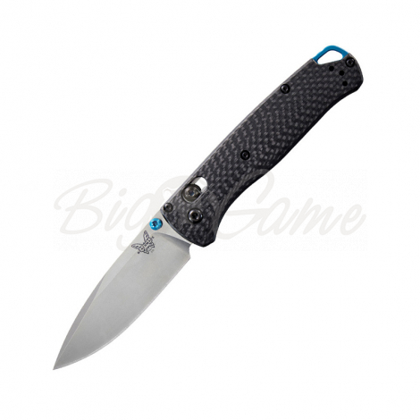 Нож складной BENCHMADE Bugout сатиновый S90V рукоять карбон фото 1