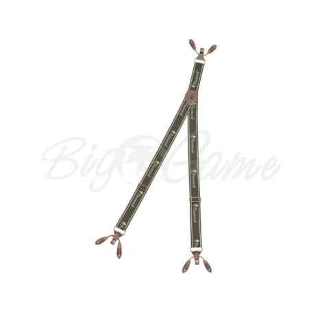 Подтяжки PINEWOOD Logo Suspenders 2.0 цвет Dark Olive фото 1