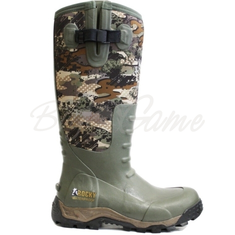 Сапоги ROCKY Sport Pro Rubber 16" цвет Green/Venator Camo фото 7