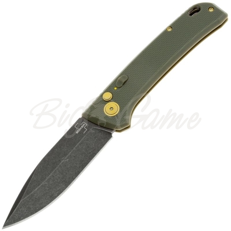 Нож складной полуавтоматический BOKER FRND OD сталь D2 рукоять Grivory цв. Зеленый фото 1
