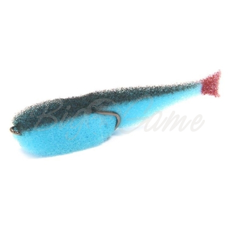 Поролоновая рыбка LEX Classic Fish CD 11 BLBB (синее тело / черная спина / красный хвост) фото 1
