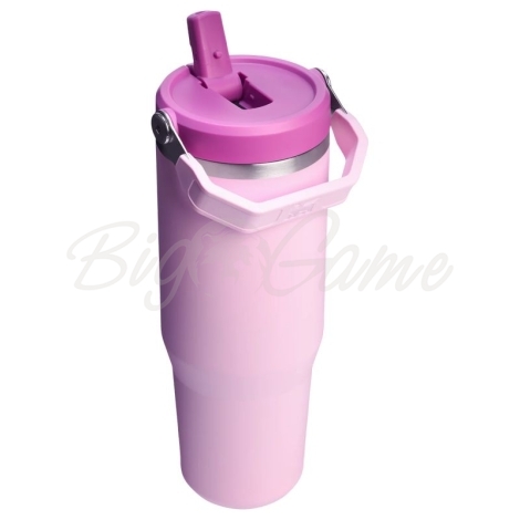 Термокружка STANLEY IceFlow Flip Straw Tumbler 0,89 л цвет Лавандовый фото 2