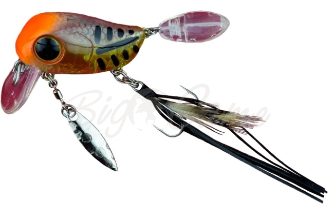 Воблер JACKALL Micro Tappy цв. honebone clear фото 2