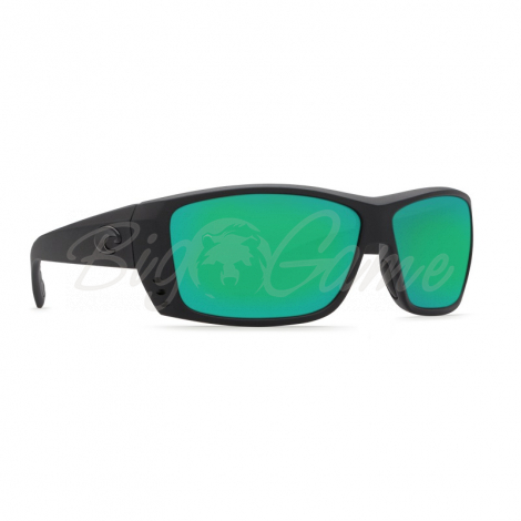 Очки поляризационные COSTA DEL MAR Cat Cay W580 р. L цв. Blackout цв. ст. Green Mirror Glass фото 1