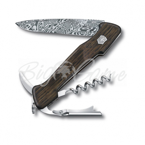 Нож VICTORINOX WineMaster Wood 130мм 6 функций цв. дуб (дерево) фото 1