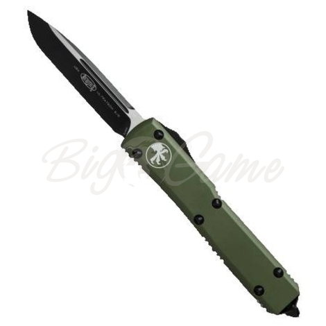 Нож автоматический MICROTECH Ultratech S/E сталь M390, DLC/Satin фото 1