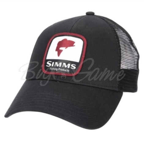 Кепка SIMMS Patch Trucker цвет Black фото 1