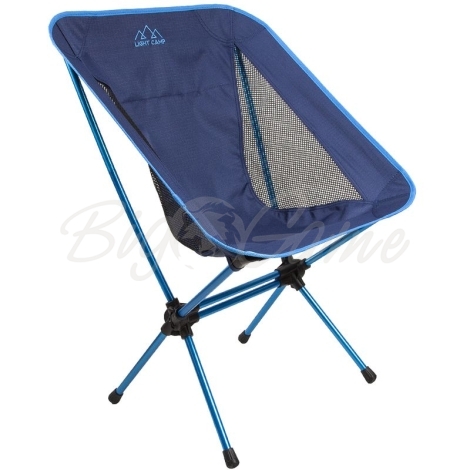 Кресло складное LIGHT CAMP Folding Chair Small цвет синий фото 1