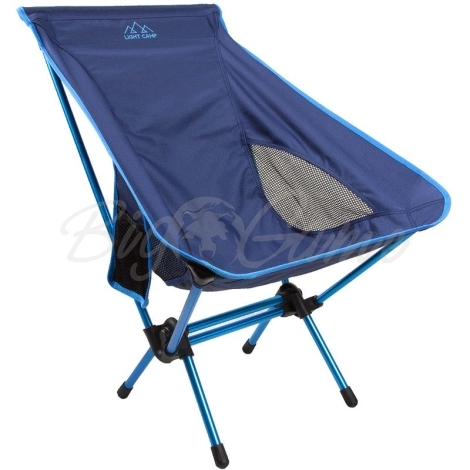 Кресло складное LIGHT CAMP Folding Chair Medium цвет синий фото 1