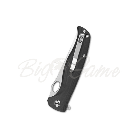 Нож QSP KNIFE Gavial складной цв. черный фото 2