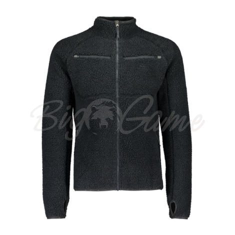 Толстовка ALASKA MS Teddy Jacket цвет Dark Grey фото 1