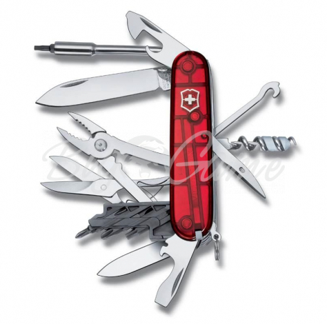 Нож VICTORINOX CyberTool M 91мм 32 функции цв. красный полупрозрачный фото 1