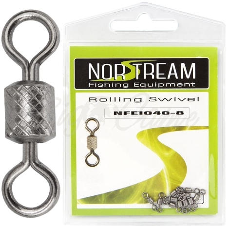 Вертлюг NORSTREAM Rolling swivel 1040 (10 шт.) № 8 фото 1