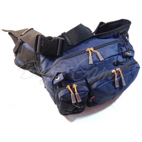 Сумка рыболовная GEECRACK Gee602 Hip Bag Type-2 цвет Blue фото 1