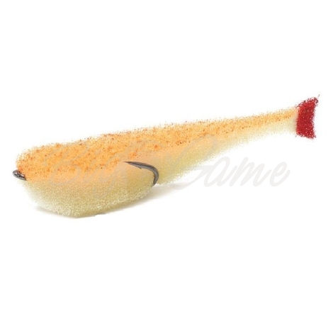 Поролоновая рыбка LEX Classic Fish CD 12 WOB (белое тело / оранжевая спина / красный хвост) фото 1