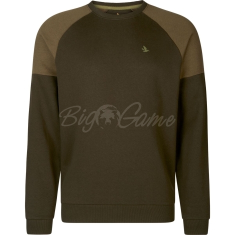 Толстовка SEELAND Cross Sweatshirt цвет Pine green фото 1